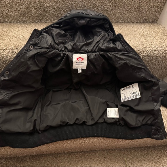 Appaman Black Puffy Coat Boyz Size 3T - Picture 2 of 7